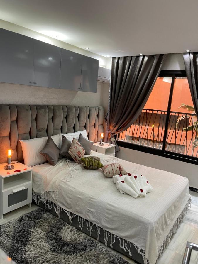Appartement En Duplex Avec 3 Chambres Haut Standing Gueliz Marrakech Marrakesh Exteriör bild